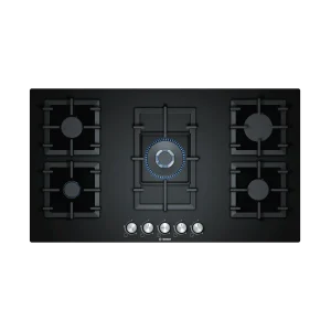 اجاق گاز صفحه‌ای بوش مدل PPQ شیشه‌ای | Bosch PPQ Built-in Glass Gas Hob