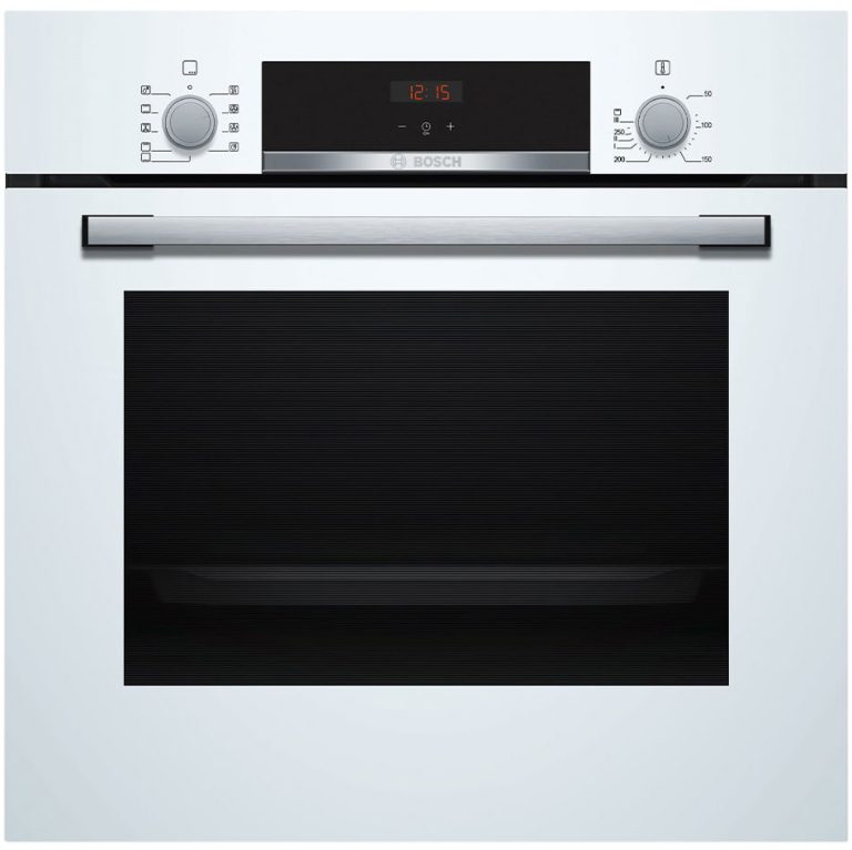 فر توکار بوش مدل HBF534 سفید | Bosch Built-in Oven HBF534 White Series 4