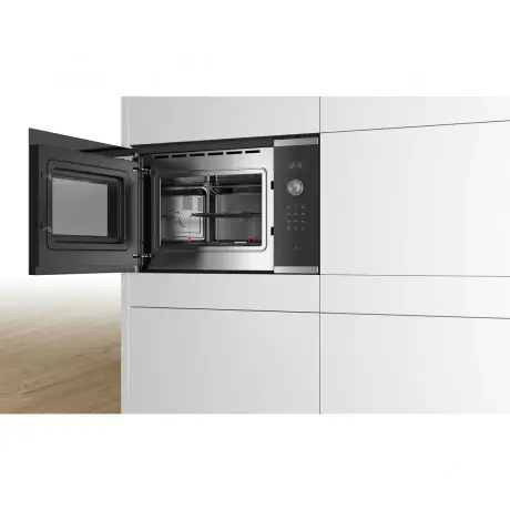 مایکروویو توکار بوش مدل BEL554MS0 مشکی سری 6 | Bosch Built-in Microwave BEL554MS0 Black