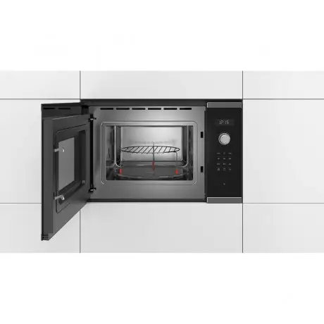 مایکروویو توکار بوش مدل BEL554MS0 مشکی سری 6 | Bosch Built-in Microwave BEL554MS0 Black